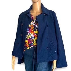 Forever 21 short length wool blend pea coat